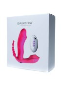 STYMULATOR-SILICONE PANTY VIBRATOR USB, 7 VIBRATIONS, HEATING, 7 FREQUENCY OF SUCKING