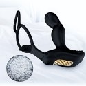 WIBRATOR-SILICONE MASSAGER 7 FUNCTION AND HEATING FUNCTION, BLACK