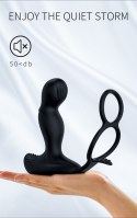 WIBRATOR-SILICONE MASSAGER 7 FUNCTION AND HEATING FUNCTION, BLACK