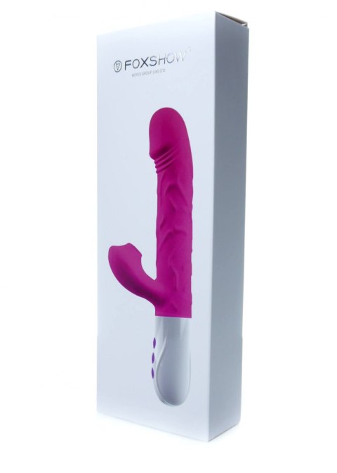 Wibrator-Silicone, Vibration 7, 7 Suction, 3 Thrusting, Heating, Purple Wibrator-Silicone, Vibration 7, 7 Suction, 3 Thrusting, Heating, Purple
