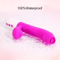 WIBRATOR-SILICONE VIBRATOR USB 7 FUNCTION, PURPLE