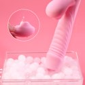 WIBRATOR-SILICONE VIBRATOR USB 7 FUNCTION, PURPLE