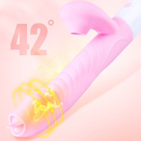 WIBRATOR-SILICONE VIBRATOR USB 7 FUNCTION, PURPLE WIBRATOR-SILICONE VIBRATOR USB 7 FUNCTION, PURPLE