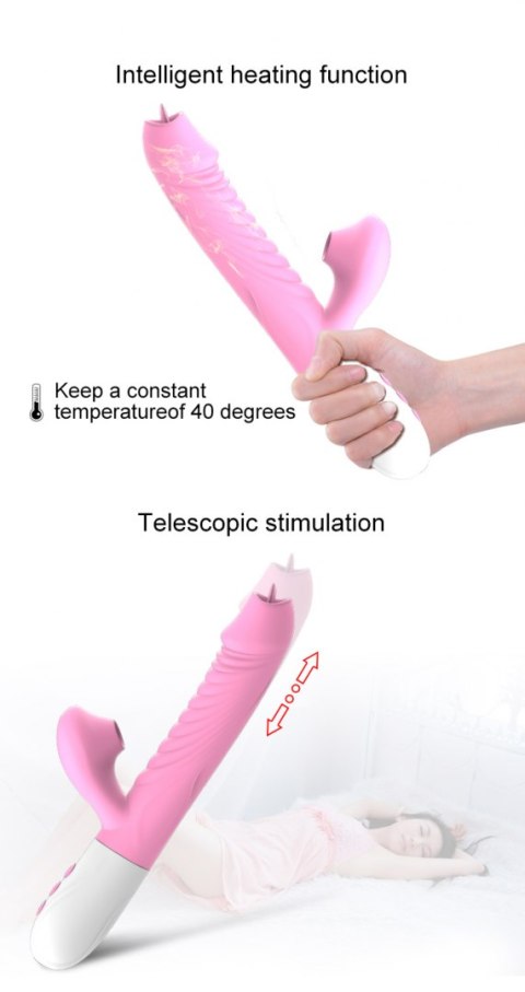 WIBRATOR-SILICONE VIBRATOR USB 7 FUNCTION, PURPLE WIBRATOR-SILICONE VIBRATOR USB 7 FUNCTION, PURPLE