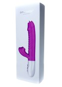 WIBRATOR-SILICONE VIBRATOR USB 7 FUNCTION, PURPLE