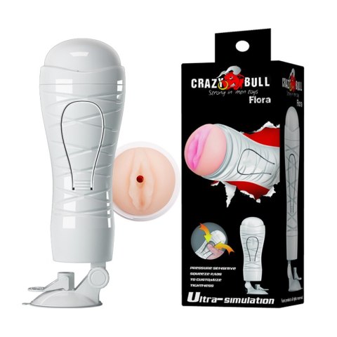 SEX MASTURBATOR SZTUCZNA REALISTYCZNA POCHWA ANAL CRAZY BULL -FLORA, SUCTION BASE SEX MASTURBATOR SZTUCZNA REALISTYCZNA POCHWA ANAL CRAZY BULL -FLORA, SUCTION BASE