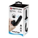 NAKŁADKA NA PALEC STYMULUJE WYDŁUŻA ORGAZM MASAŻ PRETTY LOVE -CORBIN, HONEY FINGER, 10 VIBRATION FUNCTIONS