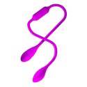 JAJKO STYMULUJĄCE PRETTY LOVE -DREAM LOVER'S WHIP, 12 VIBRATION FUNCTIONS BENDABLE
