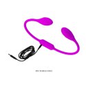 JAJKO STYMULUJĄCE PRETTY LOVE -DREAM LOVER'S WHIP, 12 VIBRATION FUNCTIONS BENDABLE