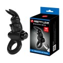 PIERŚCIEŃ EREKCYJNY SEX RING WIBRACJE STYMULATOR PRETTY LOVE - EXCITING RING, 10 VIBRATION FUNCTIONS