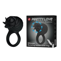 PIERŚCIEŃ EREKCYJNY SEX RING WIBRACJE STYMULATOR PRETTY LOVE -FRANCES, 3 rotation functions