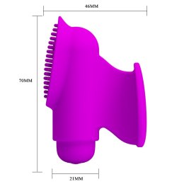 WIBRATOR STYMULATOR MASAŻER ŁECHTACZKI 12 TRYBÓW