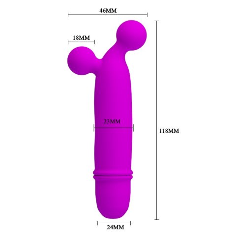 WIBRATOR STYMULATOR MASAŻER ŁECHTACZKI 10 WIBRACJI WIBRATOR STYMULATOR MASAŻER ŁECHTACZKI 10 WIBRACJI