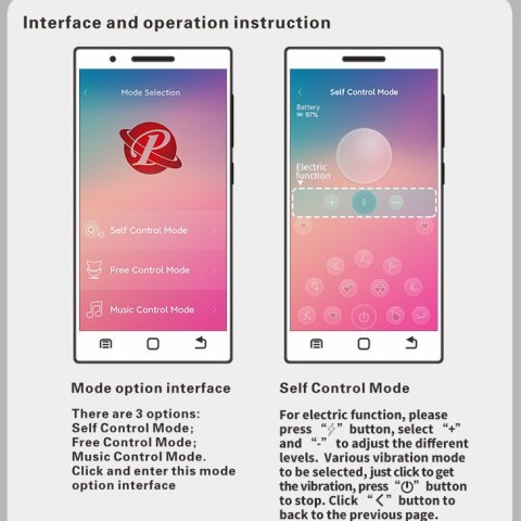 PRETTY LOVE -HECTOR, 12 VIBRATION FUNCTIONS 5 ELECTRIC SHOCK FUNCTIONS MOBILE APP REMOTE CONTROL PRETTY LOVE -HECTOR, 12 VIBRATION FUNCTIONS 5 ELECTRIC SHOCK FUNCTIONS MOBILE APP REMOTE CONTROL