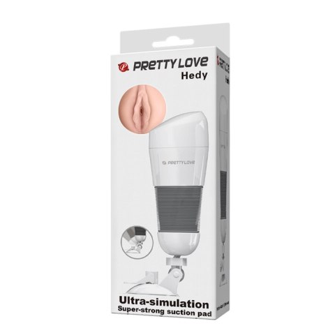 MASTURBATOR PRETTY LOVE -HEDY, SUCTION BASE MASTURBATOR PRETTY LOVE -HEDY, SUCTION BASE