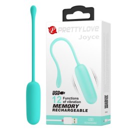 JAJKO STYMULUJĄCE PRETTY LOVE -JOYCE, 12 VIBRATION FUNCTIONS MEMORY FUNCTION