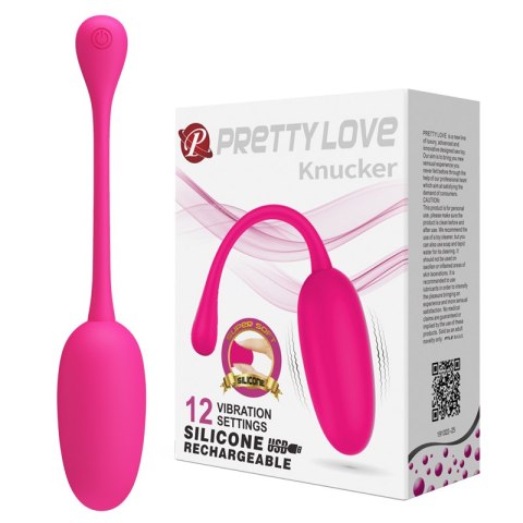 JAJKO STYMULUJĄCE PRETTY LOVE -KNUCKER, 12 VIBRATION FUNCTIONS MEMORY FUNCTION JAJKO STYMULUJĄCE PRETTY LOVE -KNUCKER, 12 VIBRATION FUNCTIONS MEMORY FUNCTION