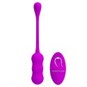 JAJKO STYMULUJĄCE PRETTY LOVE -LESHY, 12 VIBRATION FUNCTIONS WIRELESS REMOTE CONTROL