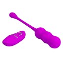JAJKO STYMULUJĄCE PRETTY LOVE -LESHY, 12 VIBRATION FUNCTIONS WIRELESS REMOTE CONTROL