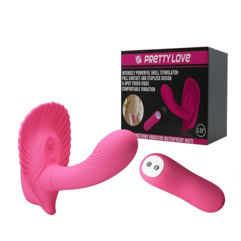 PRETTY LOVE -POWERFUL SHELL STIMULATOR, 30 VIBRATION FUNCTIONS WIRELESS REMOTE CONTROL PRETTY LOVE -POWERFUL SHELL STIMULATOR, 30 VIBRATION FUNCTIONS WIRELESS REMOTE CONTROL