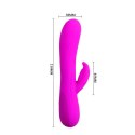 PRETTY LOVE -PRIMO, 30-FUNCTION VIBRATIONS 3 AAA BATTERIES