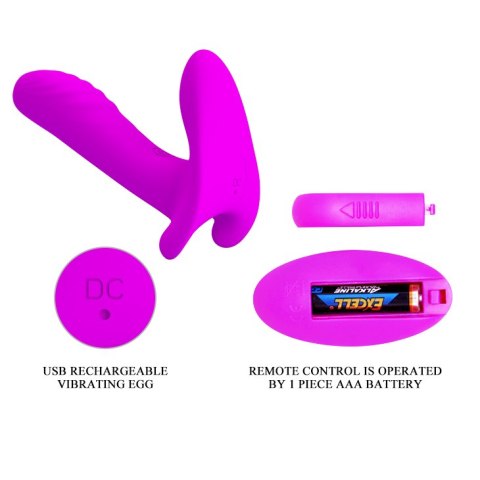 PRETTY LOVE -REMOTE CONTROL MASSAGER, 12 VIBRATION FUNCTIONS WIRELESS REMOTE CONTROL PRETTY LOVE -REMOTE CONTROL MASSAGER, 12 VIBRATION FUNCTIONS WIRELESS REMOTE CONTROL