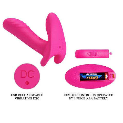 PRETTY LOVE -REMOTE CONTROL MASSAGER, 12 VIBRATION FUNCTIONS WIRELESS REMOTE CONTROL PRETTY LOVE -REMOTE CONTROL MASSAGER, 12 VIBRATION FUNCTIONS WIRELESS REMOTE CONTROL
