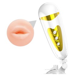 MASTURBATOR PRETTY LOVE -SALLY, 12 VIBRATION FUNCTIONS SEX TALK SUCTION BASE