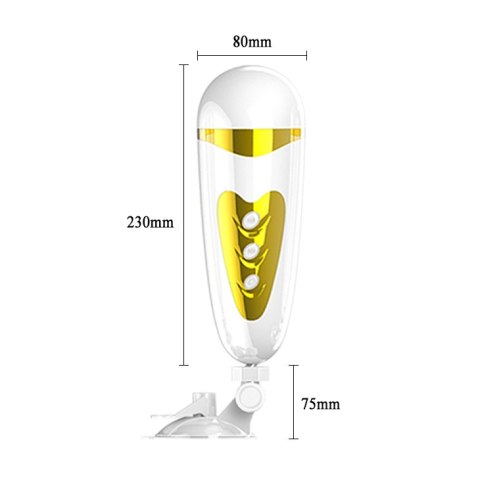 MASTURBATOR PRETTY LOVE -SALLY, 12 VIBRATION FUNCTIONS SEX TALK SUCTION BASE MASTURBATOR PRETTY LOVE -SALLY, 12 VIBRATION FUNCTIONS SEX TALK SUCTION BASE