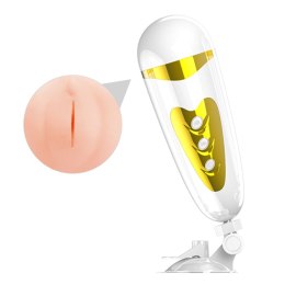MASTURBATOR SZTUCZNA DUPA I CIPKA POCHWA WIBRACJE PRETTY LOVE -SALLY, 12 VIBRATION FUNCTIONS SEX TALK SUCTION BASE