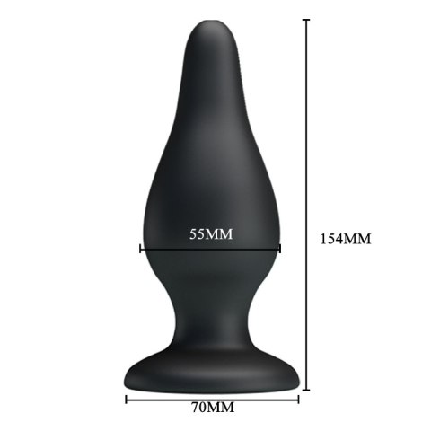 PRETTY LOVE -SILICONE BUTT PLUG ANAL, PROSTATE STIMULATOR PRETTY LOVE -SILICONE BUTT PLUG ANAL, PROSTATE STIMULATOR