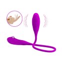 JAJKO STYMULUJĄCE PRETTY LOVE -SNAKY VIBE, 7 VIBRATION FUNCTIONS 3 TICKLING FUNCTIONS BENDABLE