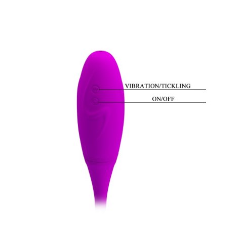 JAJKO STYMULUJĄCE PRETTY LOVE -SNAKY VIBE, 7 VIBRATION FUNCTIONS 3 TICKLING FUNCTIONS BENDABLE JAJKO STYMULUJĄCE PRETTY LOVE -SNAKY VIBE, 7 VIBRATION FUNCTIONS 3 TICKLING FUNCTIONS BENDABLE