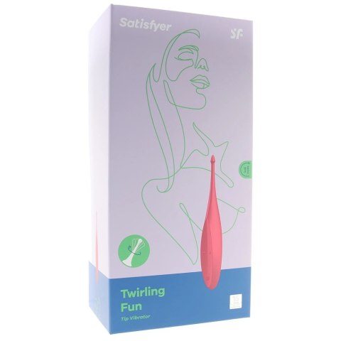 STYMULATOR - TWIRLING FUN TRIP VIBRATOR (POPPY RED) STYMULATOR - TWIRLING FUN TRIP VIBRATOR (POPPY RED)