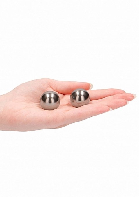 Ben Wa Balls - Heavy Weight - Silver Ben Wa Balls - Heavy Weight - Silver