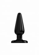 BUTT PLUG - BASIC - 3 INCH - BLACK