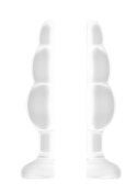 NO.51 - LARGE HOLLOW TUNNEL BUTT PLUG - 5 INCH - TRANSLUCENT