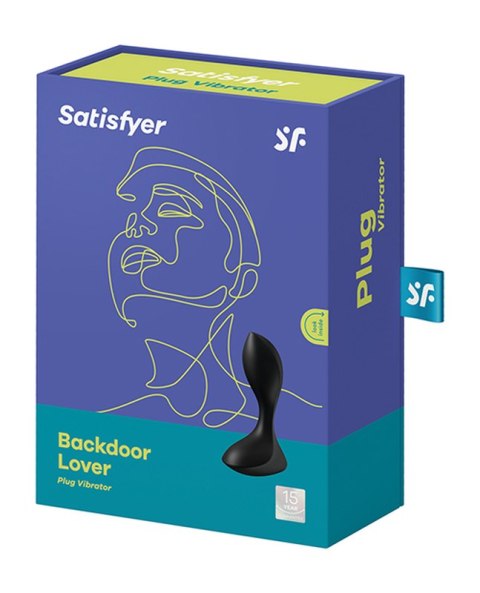 WIBRATOR - BACKDOOR LOVER (BLACK) WIBRATOR - BACKDOOR LOVER (BLACK)