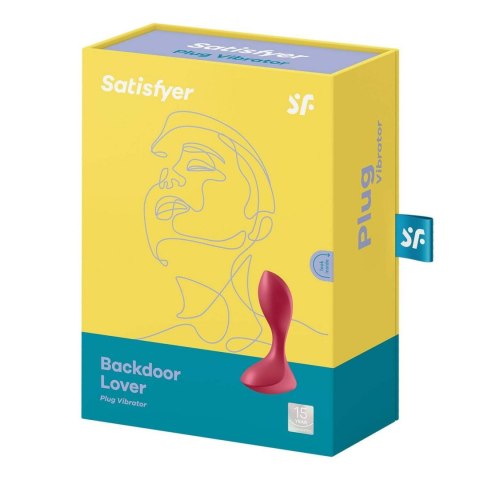 WIBRATOR - BACKDOOR LOVER (RED) WIBRATOR - BACKDOOR LOVER (RED)