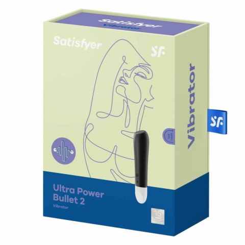 Wibrator - Ultra Power Bullet 2 (Black) Wibrator - Ultra Power Bullet 2 (Black)