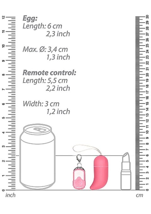 WIRELESS VIBRATING G-SPOT EGG - MEDIUM - PINK WIRELESS VIBRATING G-SPOT EGG - MEDIUM - PINK