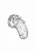 MODEL 01 - CHASTITY - 3.5" - COCK CAGE - TRANSPARENT