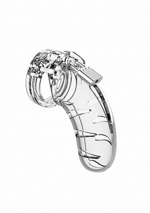 MODEL 03 - CHASTITY - 4.5" - COCK CAGE - TRANSPARENT MODEL 03 - CHASTITY - 4.5" - COCK CAGE - TRANSPARENT