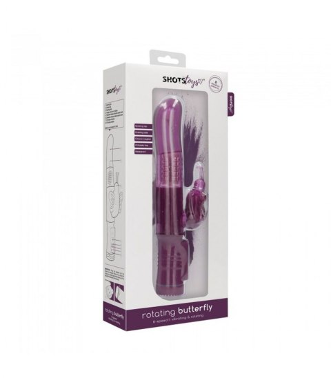 Rotating Butterfly - Purple Rotating Butterfly - Purple