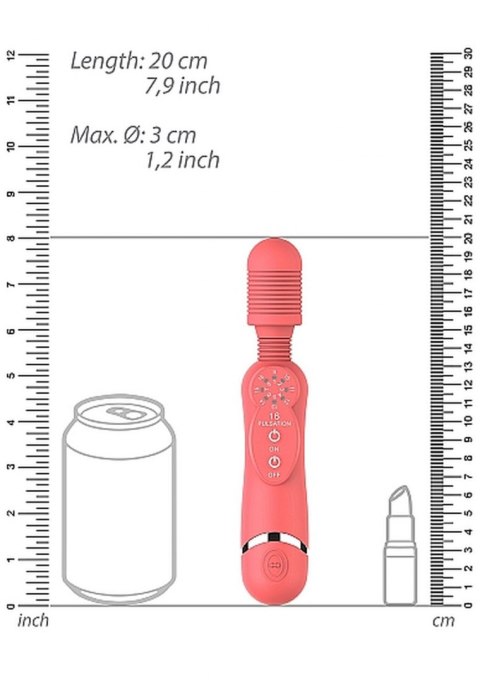 Silicone Massage Wand - Pink Silicone Massage Wand - Pink