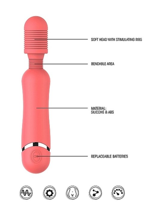 Silicone Massage Wand - Pink Silicone Massage Wand - Pink
