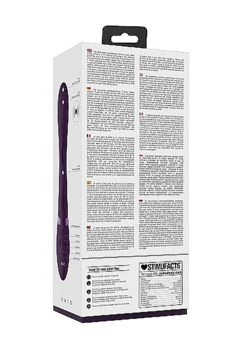 CATO - PULSE G-SPOT RABBIT - PURPLE CATO - PULSE G-SPOT RABBIT - PURPLE