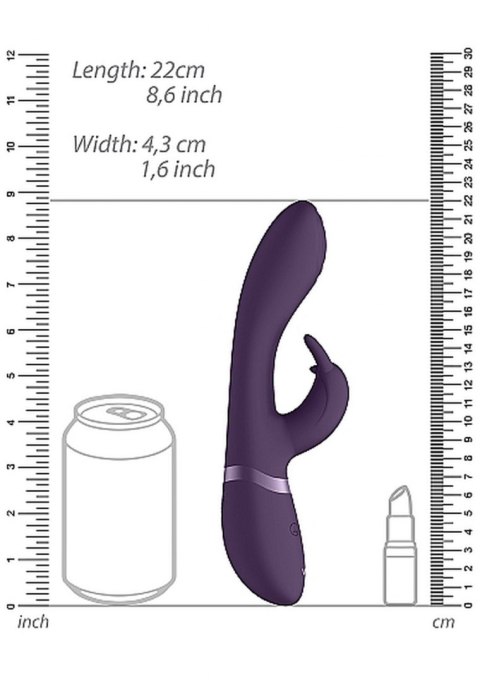 CATO - PULSE G-SPOT RABBIT - PURPLE CATO - PULSE G-SPOT RABBIT - PURPLE