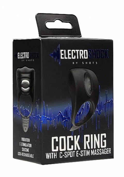 COCK RING - C-SPOT MASSAGER - BLACK COCK RING - C-SPOT MASSAGER - BLACK