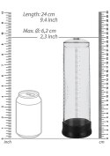 EXTREME POWER RECHARGEABLE AUTO PUMP - TRANSPARENT